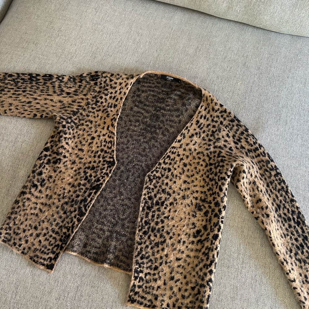 Jaded London Leopard Cardigan